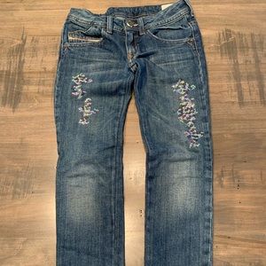 Girls Diesel jeans size 6